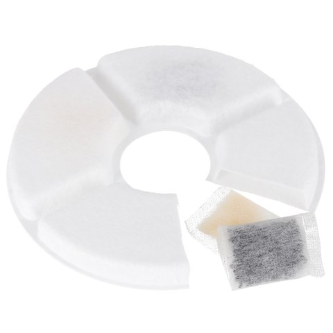 Poidełko fontanna dla psa kota zwierząt automatyczne poidło LED USB 2,4l filtr czyszczący