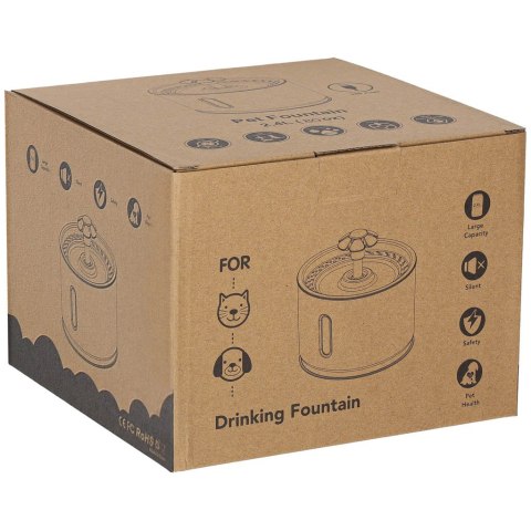 Poidełko fontanna dla psa kota zwierząt automatyczne poidło LED USB 2,4l filtr czyszczący