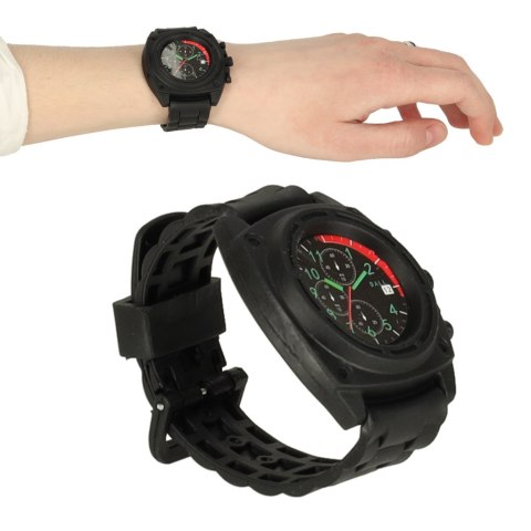 Zestaw wojskowy strój kamizelka karabin lornetka